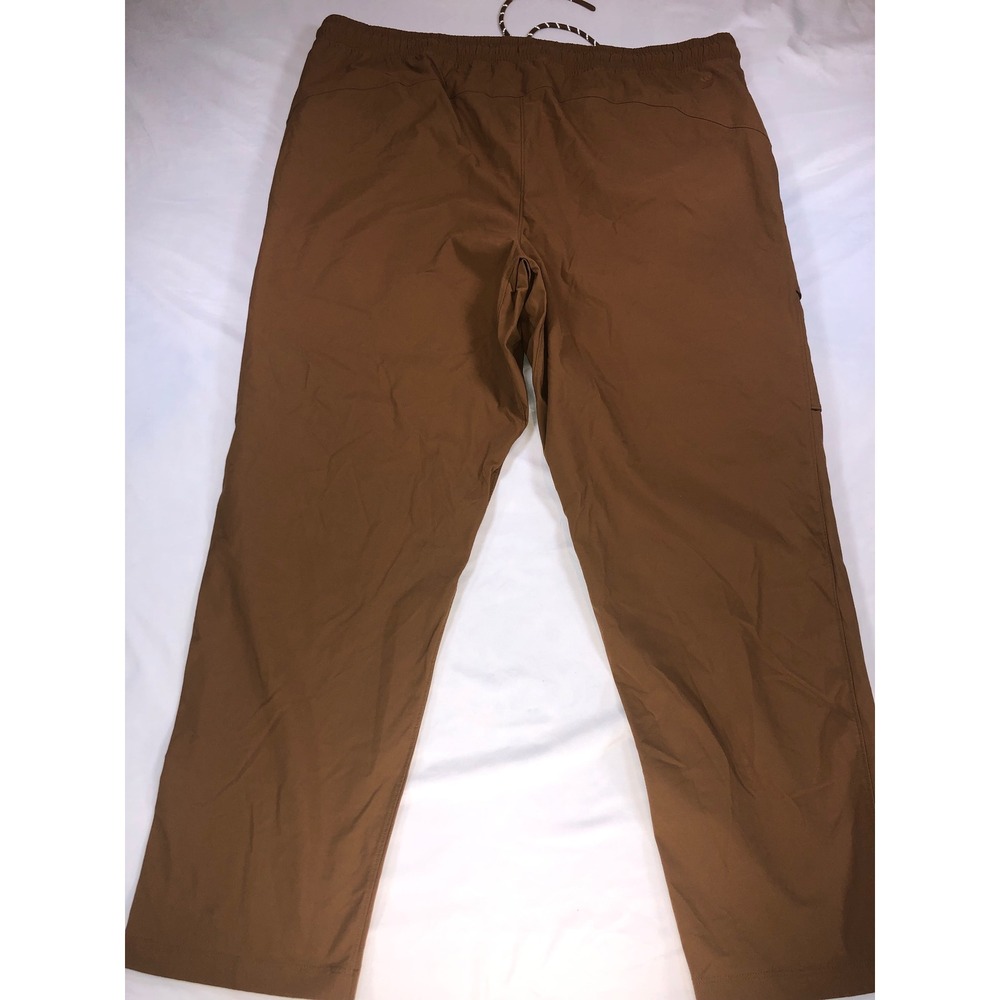 All in Motion Mens Brown Cargo Pants XXL Stretch Drawstring Hiking Trousers - Picture 9 of 12